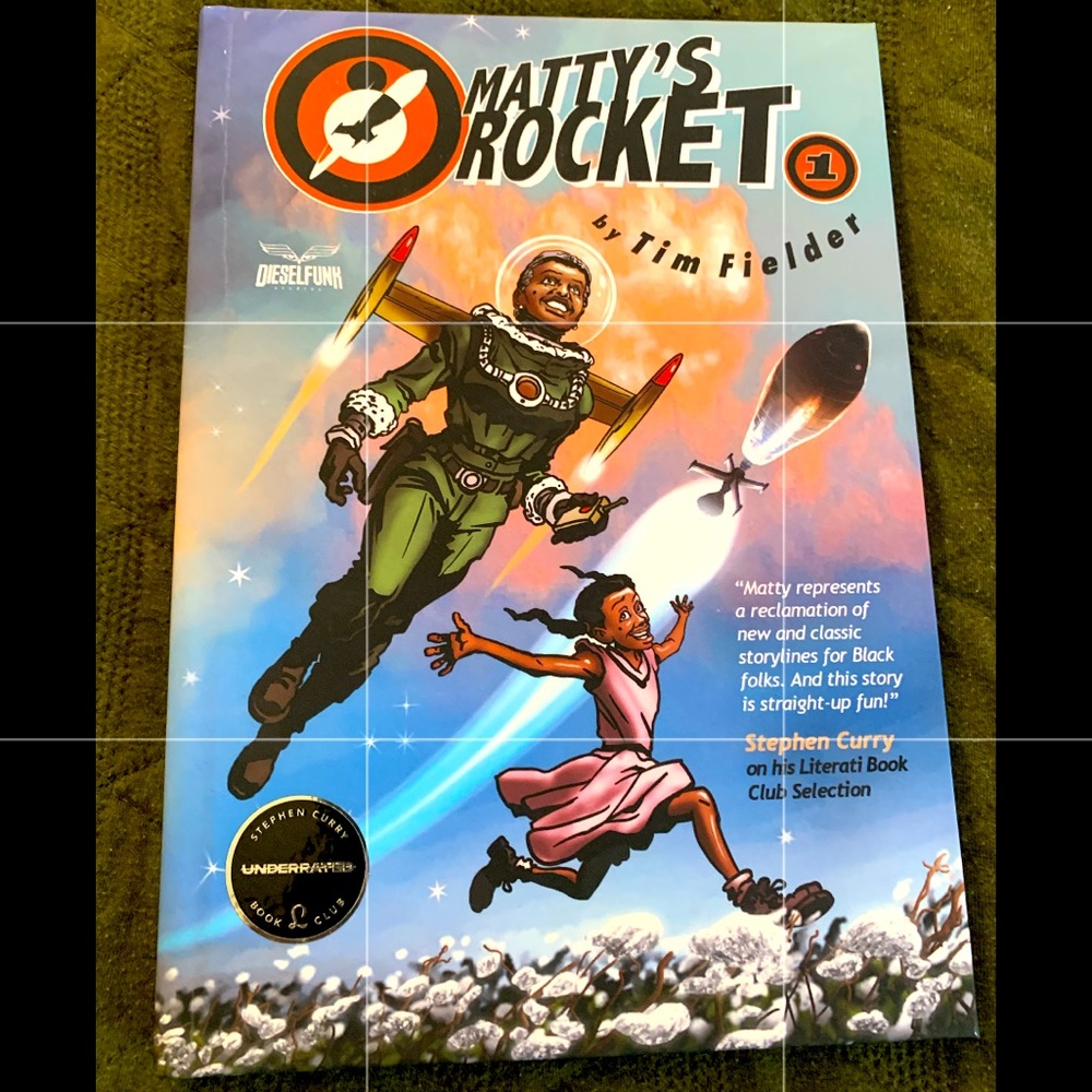 Matty’s Rocket is Graphic Novel by Time Fielder